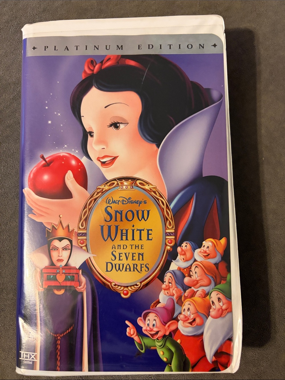 Disney Snow White VHS platinum edition tested and works